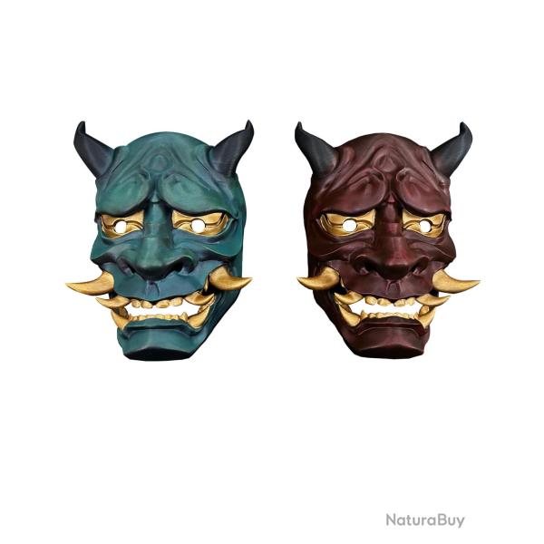 Masque ONI de d�coration Bleu