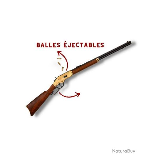 Fusil Winchester 73 Or Ejectable + 3 Balles