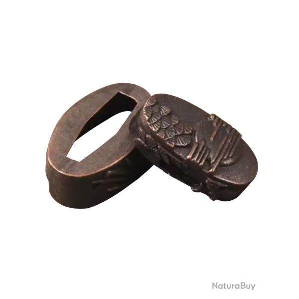 Fuchi-Kashira en alliage