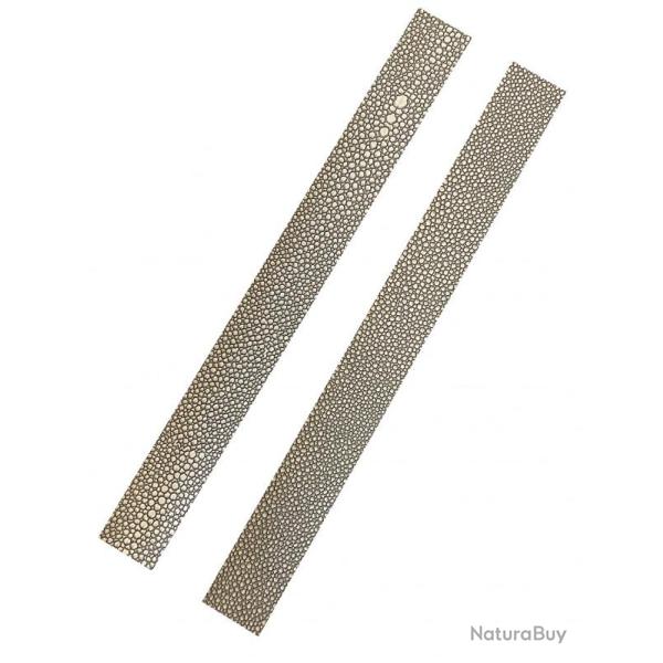 Peau de raie synthtique Noir