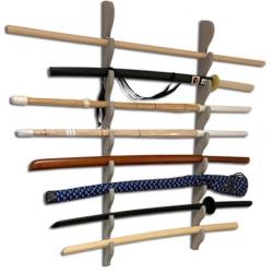 Support mural 8 Katanas