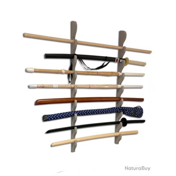 Support mural 8 Katanas