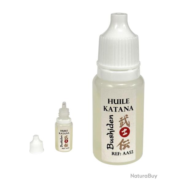 Huile katana sabre