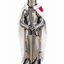 Armure Templi&egrave;re avec &eacute;p&eacute;e