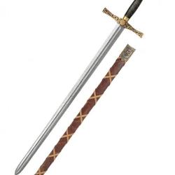 &Eacute;p&eacute;e Excalibur (fourreau brun)