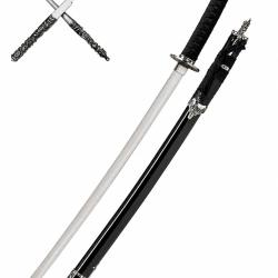 Katana avec couteaux cach&eacute;s
