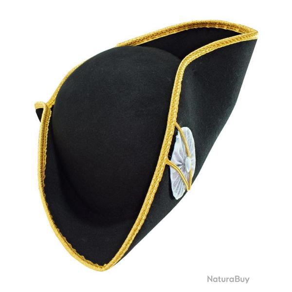 Chapeau ma�onnique Tricorne R.E.R. Tour de t�te 56 cm