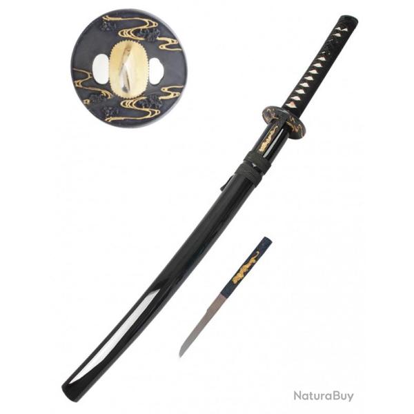 Wakizashi Dragon tranchant