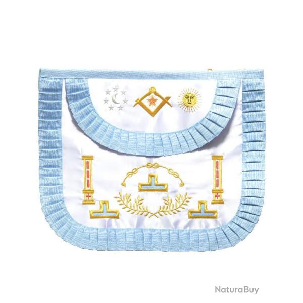 Tablier de Vnrable Matre, Pass Matre Rite Franais  1801