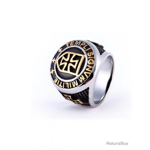 Bague des Templiers Taille France 59 / Taille US 9