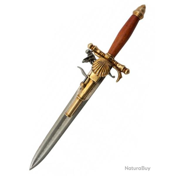 Dague Pistolet  silex