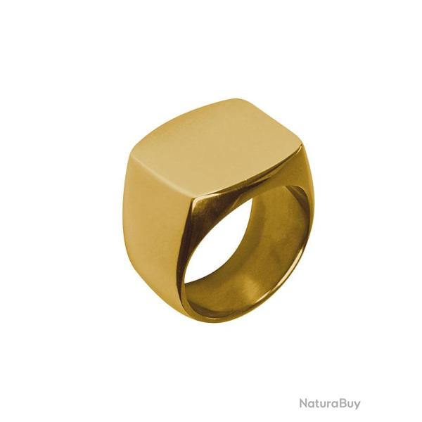 Chevalire en acier inoxydable dor pour initiales taille 72