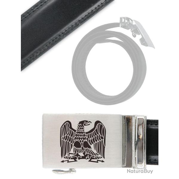 Ceinture en cuir � Aigle imp�riale �