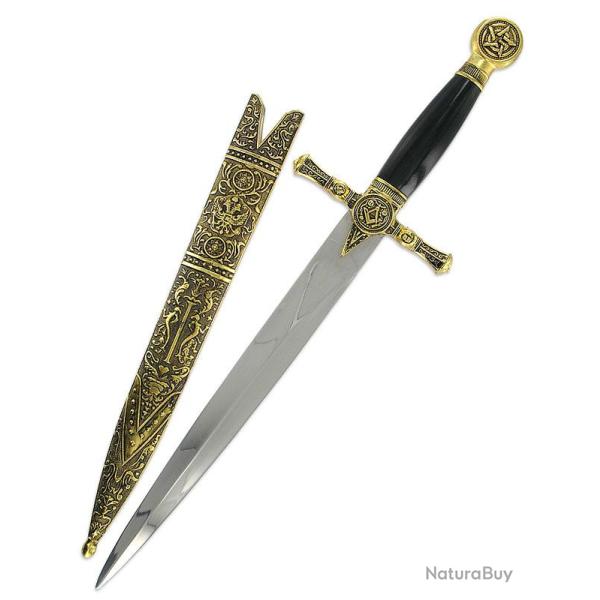 Dague ma�onnique (symbole �querre, compas...)