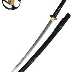 Katana japonais &laquo; Ange Noir &raquo; avec Boite