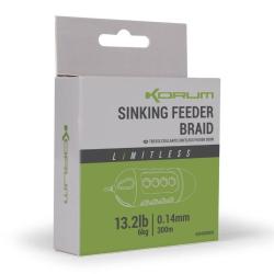 KORUM TR&Egrave;SSE SINKING FEEDER BRAID 300M KORUM 0,14mm 300m