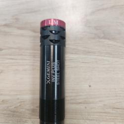 Choke GEMINI Ported +20 mm Invector Plus avec Bande &agrave; Code Couleur Cal 12 - LM