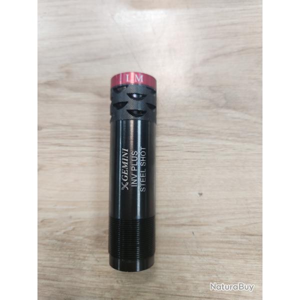 Choke GEMINI Ported +20 mm Invector Plus avec Bande � Code Couleur Cal 12 - LM