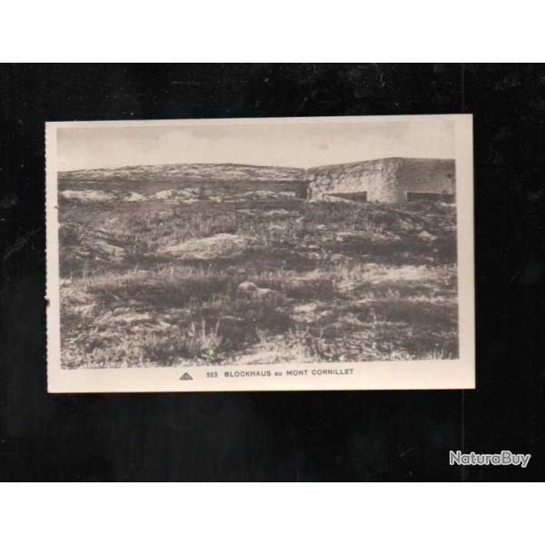 blockhaus au mont cornillet (marne)  cpa