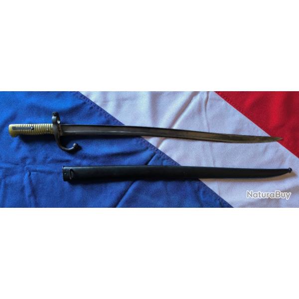 Sabre ba�onnette Chassepot avec fourreau