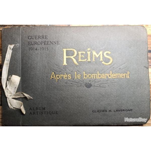 Reims apr�s le bombardement, album artistique