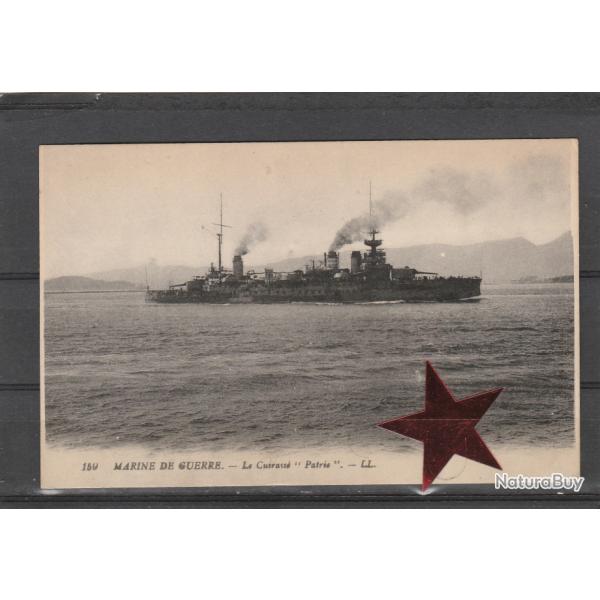 CPA -MARINE DE GUERRE FRANCAISE-Cuirass� Patrie N�881