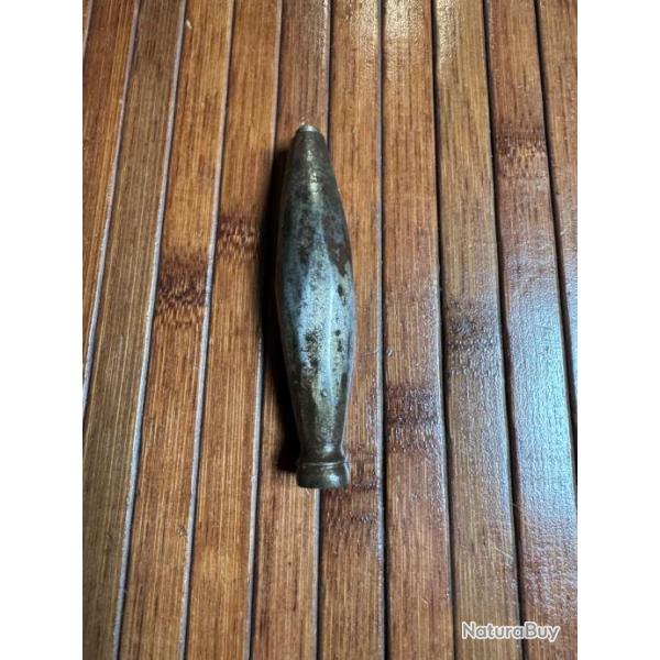 FUS�E D'�P�E FACETT� EN FER XVlll �me�-