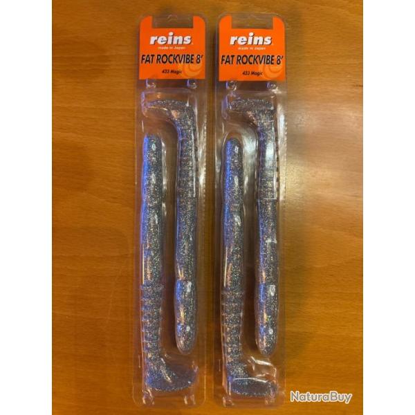Lot de 2 packs de Rockvibe Magic 8 pouces ( quantit� 4 pi�ces) enti�rement neuf