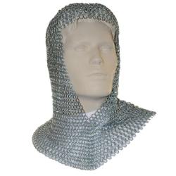 Camail en maille about&eacute;e