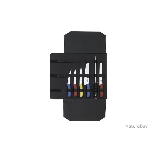 BEL2216 PETITE TROUSSE A ENROULER POUR COUTEAU VICTORINOX GRISE (VIDE) NEUF