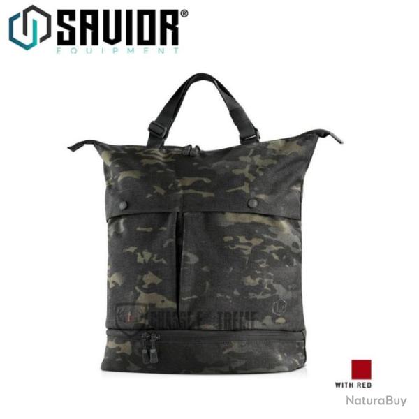 Sac � Dos SAVIOR Simple Multicam Int�rieur Rouge
