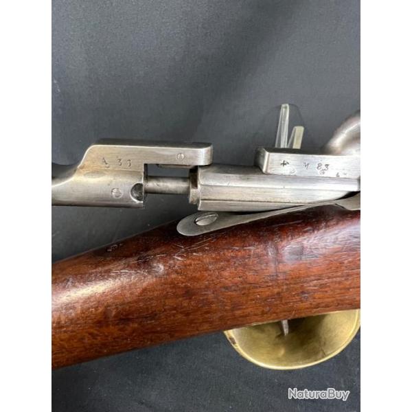 INCROYABLE MOUSQUETON D'ESSAI CHASSEPOT D'ARTILLERIE MOD�LE 1866 (2eme s�rie photos)