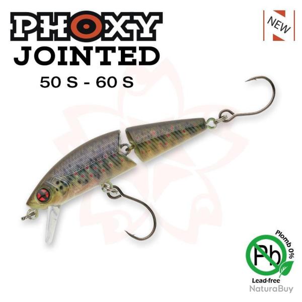 Poisson Nageur Sakura Phoxy Jointed 60S 6cm RL04 - Real Life Fario Trout 5,1g