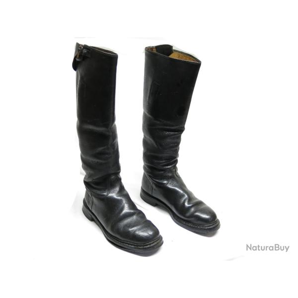 Paire de bottes cuir originales Allemandes WH Rf. 5278