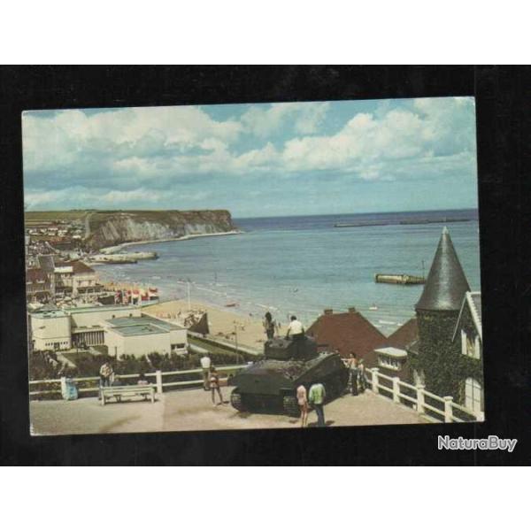 arromanches le tank et le mus�e  carte postale grand format
