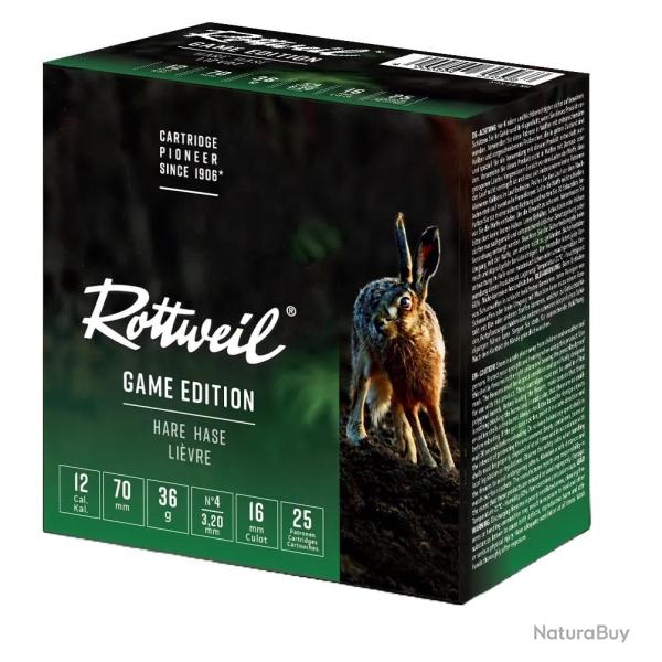 Cartouches de Chasse Li�vre Cal 12