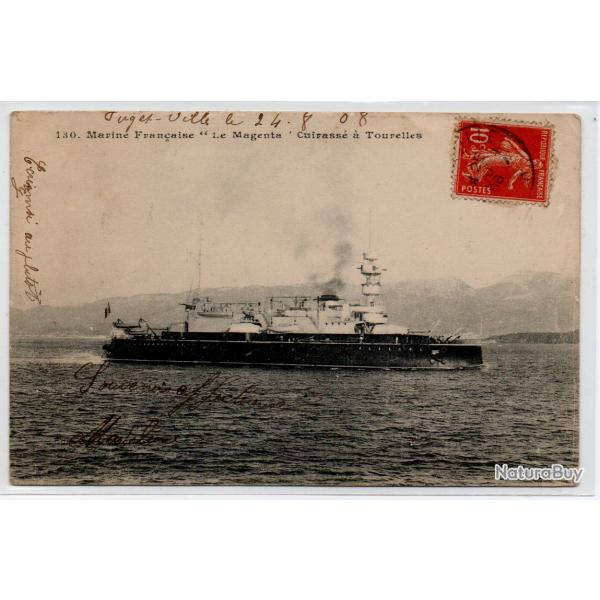 CPA - MARINE FRANCAISE - LE MAGENTA Cuirass� � Tourelles N�1163