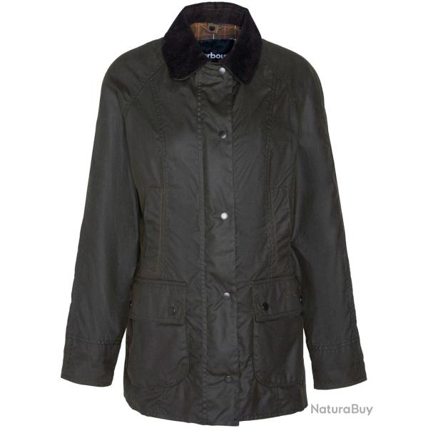 Veste cir� Classique Beadnell femme (Couleur: vert, Taille: 18)