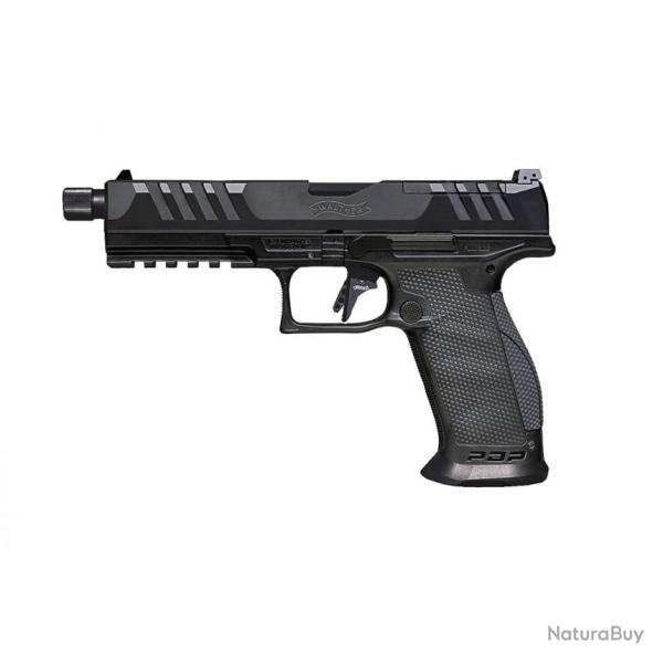 Pistolet Walther PDP Pro full size noir Cal.9x19 18 coups canon de 5,1" filet� 1/2X28