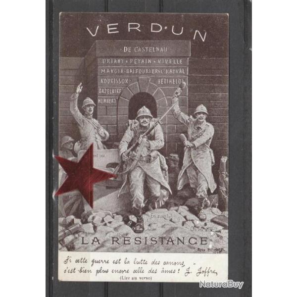 CPA -VERDUN la r�sistance - ordre du jour 12/6/16 N�863