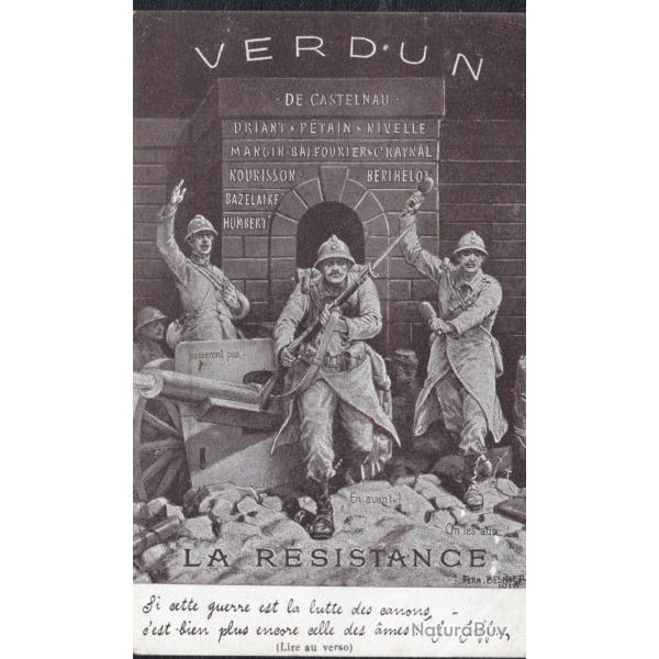 CPA -VERDUN la r�sistance - ordre du jour 12/6/16 N�7506