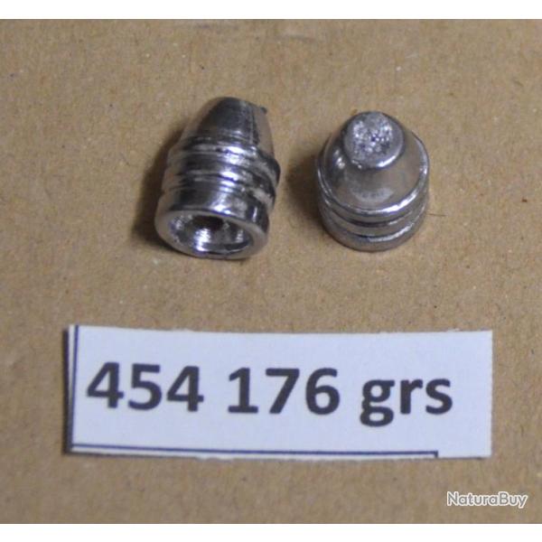 Ogives 454/176 grs rechargement revolver colt/remington poudre noire