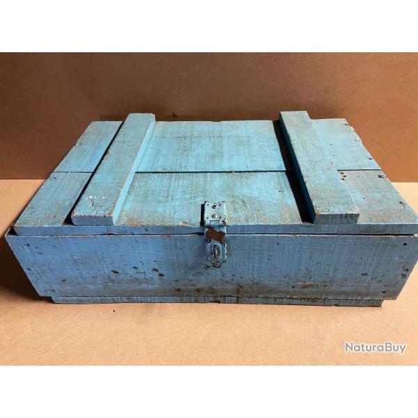 Ancienne Caisse Militaire Arm�e Fran�aise Militaria Collection WW2 Apr�s Guerre