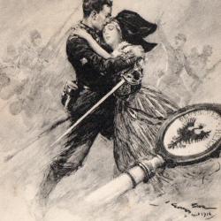 CPA - en alsace - le vrai pl&eacute;biscite N&deg;7497