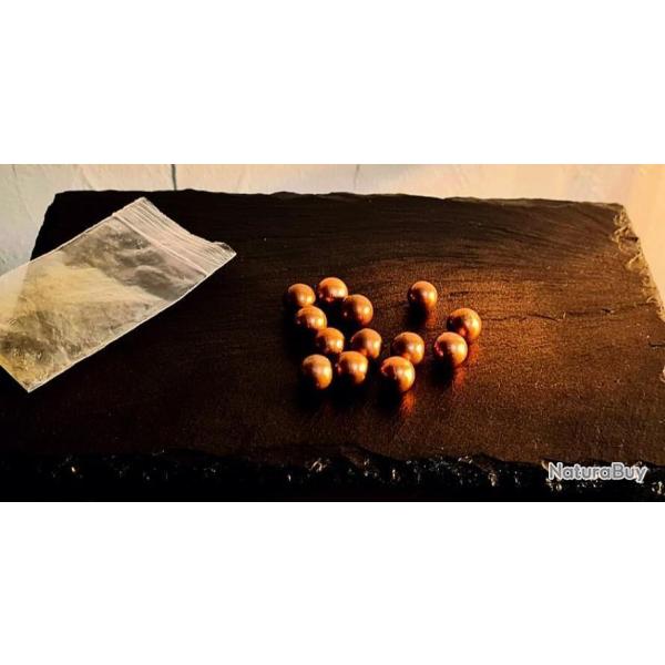 13 MUNITIONS BILLES CUIVR�ES POUR PLUS DE PUISSANCE ET DE PENETRATION! CAL. 43 T4E !