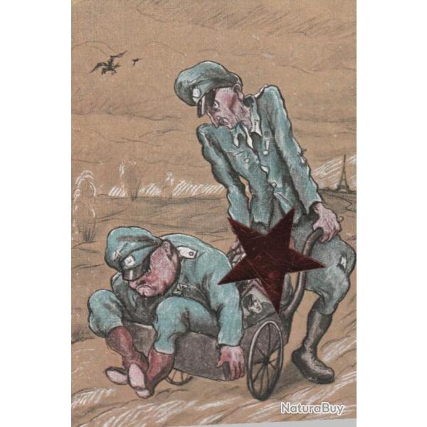 CPA -MILITAIRE HUMOUR  AOUT 1944 . N�026