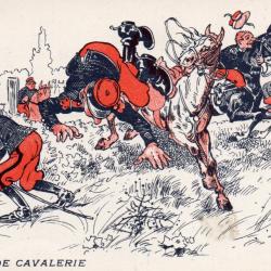 CPA - ECOLE DECAVALERIE  N&deg;7487