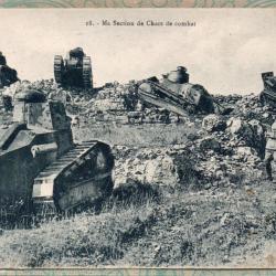 CPA - Ma Section de Char de combat &deg;7432