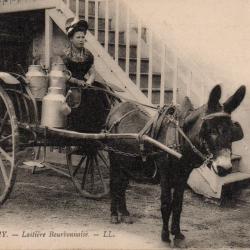 Carte Postale Ancienne - Laiti&egrave;re Bourbonnaise &agrave; Vichy -N &deg;7432