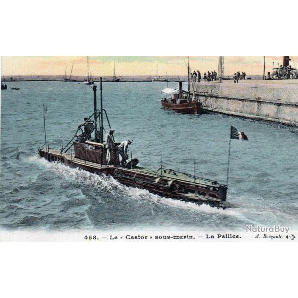 Carte Postale - Le Castor sous-marin - La Pallice -N �7432